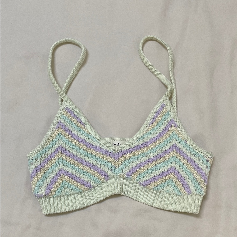 For Love & Lemons Corinna Knit Bralette